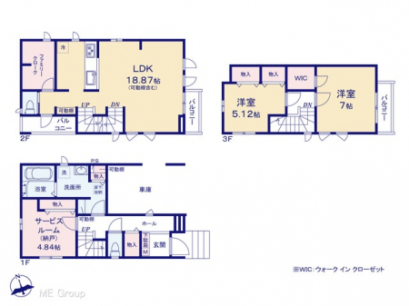 �@�Ԏ��`Floor plan�`�@�}�ʂƈقȂ�ꍇ�͌�����D��