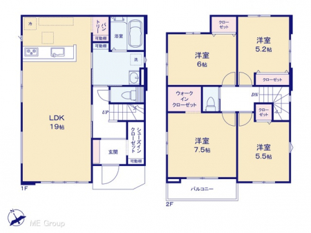 �@�Ԏ�聟�Q�������`Floor plan�`�@�}�ʂƈقȂ�ꍇ�͌�����D��