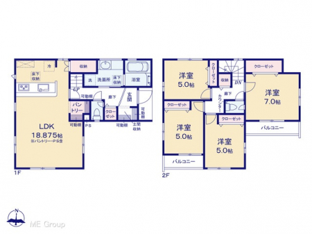 �@�Ԏ��`Floor plan�`�}�ʂƈقȂ�ꍇ�͌�����D��  