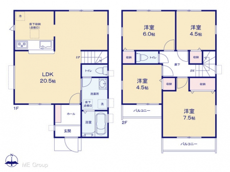 �@�Ԏ��`Floor plan�`�@�}�ʂƈقȂ�ꍇ�͌�����D��