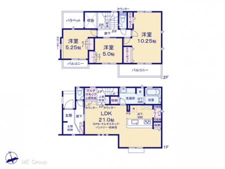 �@�Ԏ�聟�Q�������`Floor plan�`�@�}�ʂƈقȂ�ꍇ�͌�����D��