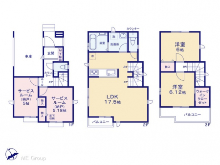 �@�Ԏ�聟A�������`Floor plan�`�@�}�ʂƈقȂ�ꍇ�͌�����D��