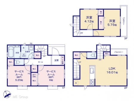 �@�Ԏ�聟B�������`Floor plan�`�@�}�ʂƈقȂ�ꍇ�͌�����D��