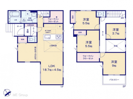 �@�Ԏ��`Floor plan�`�}�ʂƈقȂ�ꍇ�͌�����D��  