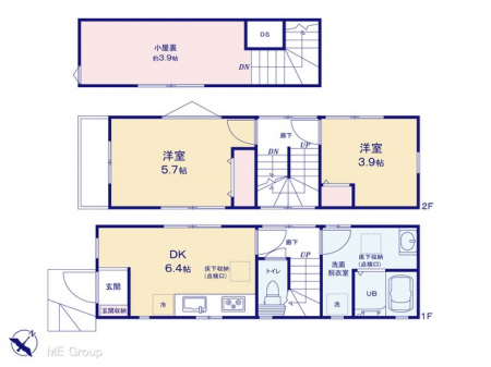 �@�Ԏ��`Floor plan�`�@�}�ʂƈقȂ�ꍇ�͌�����D��