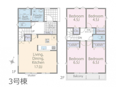 �@�Ԏ�聟3�������`Floor plan�`�}�ʂƈقȂ�ꍇ�͌�����D��  