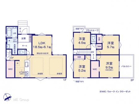 �@�Ԏ��`Floor plan�`�@�}�ʂƈقȂ�ꍇ�͌�����D��