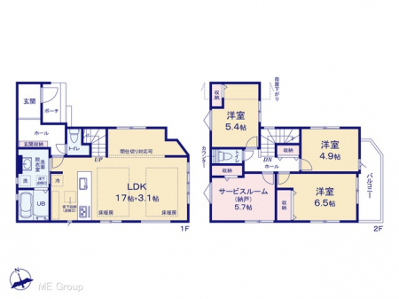 �@�Ԏ�聟1�������`Floor plan�`�}�ʂƈقȂ�ꍇ�͌�����D��  