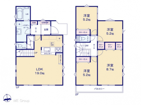 �@�Ԏ��`Floor plan�`�@�}�ʂƈقȂ�ꍇ�͌�����D��
