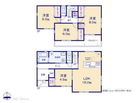 �@�Ԏ��`Floor plan�`�@�}�ʂƈقȂ�ꍇ�͌�����D��