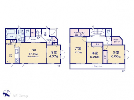 �@�Ԏ��`Floor plan�`�@�}�ʂƈقȂ�ꍇ�͌�����D��