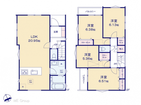 �@�Ԏ��`Floor plan�`�@�}�ʂƈقȂ�ꍇ�͌�����D��