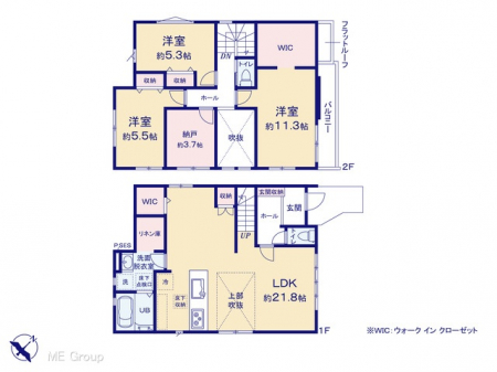 �@�Ԏ��`Floor plan�`�@�}�ʂƈقȂ�ꍇ�͌�����D��