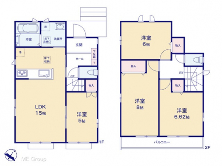 �@�Ԏ�聟H�������`Floor plan�`�@�}�ʂƈقȂ�ꍇ�͌�����D��
