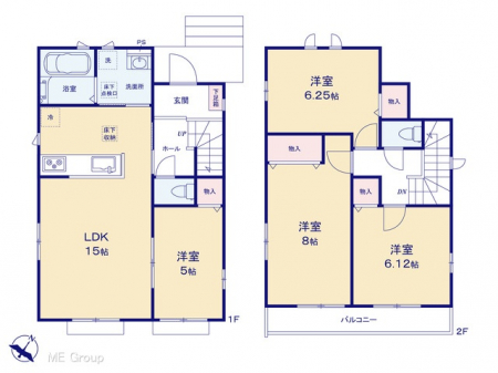 �@�Ԏ�聟G�������`Floor plan�`�@�}�ʂƈقȂ�ꍇ�͌�����D��
