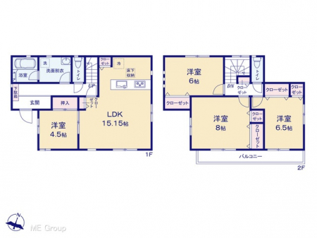 �@�Ԏ��`Floor plan�`�@�}�ʂƈقȂ�ꍇ�͌�����D��