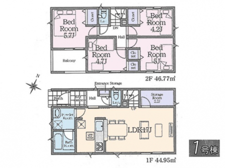 �@�Ԏ�聟1�������`Floor plan�`�}�ʂƈقȂ�ꍇ�͌�����D��  