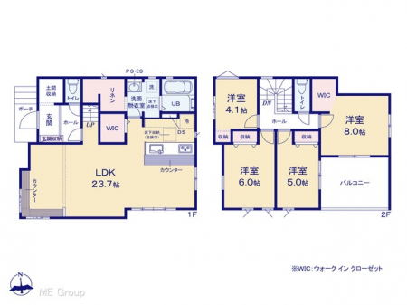 �@�Ԏ�聟2�������`Floor plan�`�}�ʂƈقȂ�ꍇ�͌�����D��  