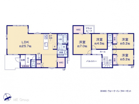 �@�Ԏ�聟�P�������`Floor plan�`�@�}�ʂƈقȂ�ꍇ�͌�����D��