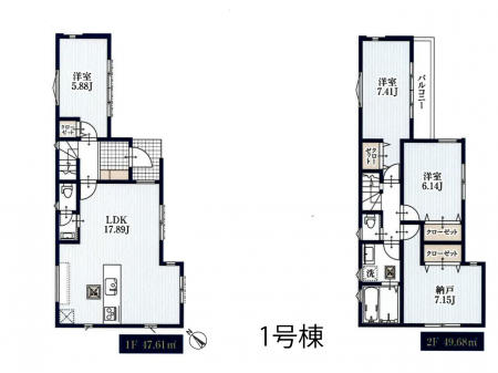 �@�Ԏ�聟�P�������`Floor plan�`�@�}�ʂƈقȂ�ꍇ�͌�����D��v���܂��B