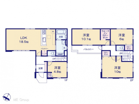 �@�Ԏ�聟�Q�������`Floor plan�`�@�}�ʂƈقȂ�ꍇ�͌�����D��
