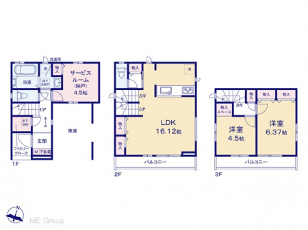 �@�Ԏ��`Floor plan�`�@�}�ʂƈقȂ�ꍇ�͌�����D��