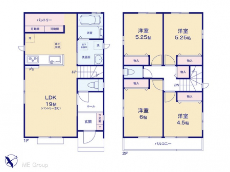 �@�Ԏ��`Floor plan�`�@�}�ʂƈقȂ�ꍇ�͌�����D��