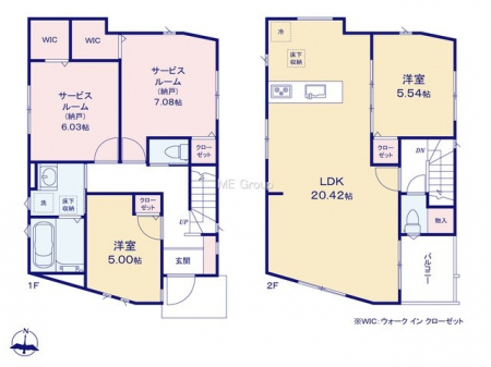 �@�Ԏ�聟�Q�������`Floor plan�`�@�}�ʂƈقȂ�ꍇ�͌�����D��v���܂��B