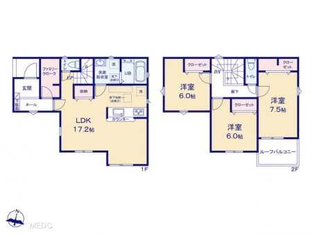 @Ԏ聟Q`Floor plan`@}ʂƈقȂꍇ͌Dv܂B