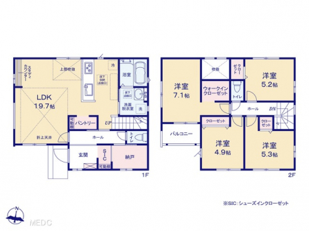 @Ԏ聟P`Floor plan`@}ʂƈقȂꍇ͌D