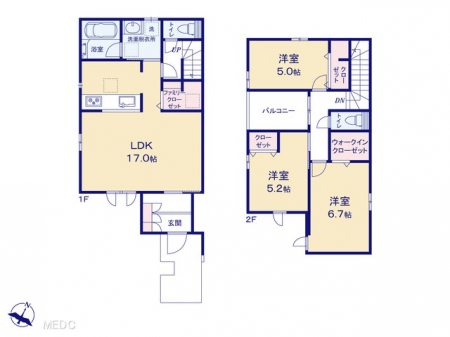 @Ԏ聟Pn`Floor plan`@}ʂƈقȂꍇ͌Dv܂B