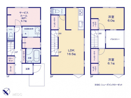 @Ԏ聟Pn`Floor plan`@}ʂƈقȂꍇ͌Dv܂B